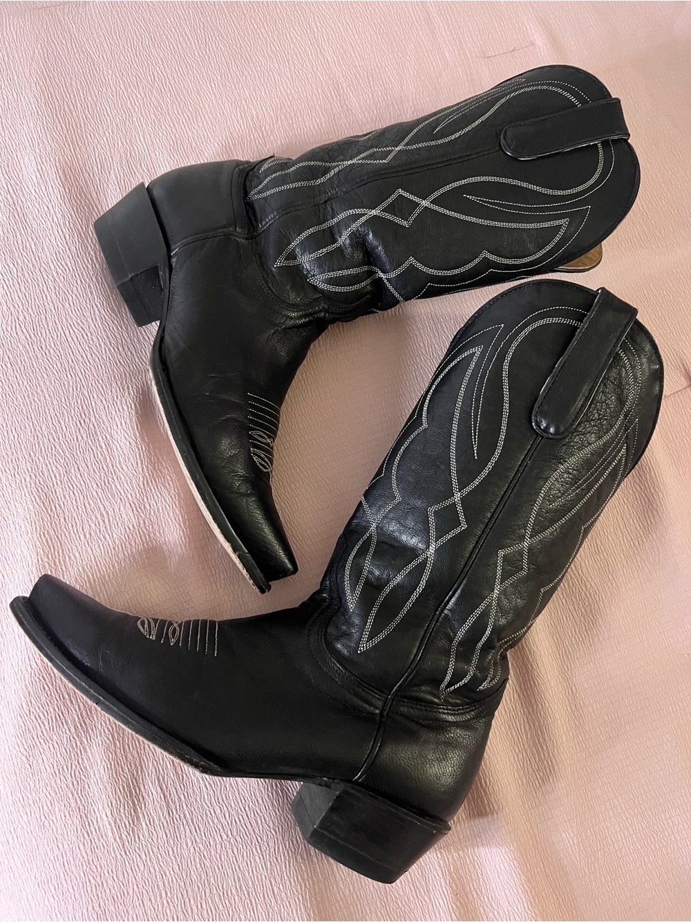 Idyllwind Black Leather Cowboy Boots